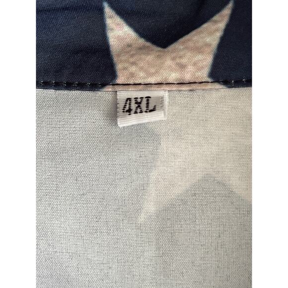 Men’s 4 XL Patriotic button shirt - Picture 2 of 5